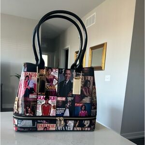 Michelle Obama magazine handbag